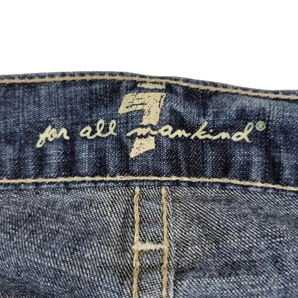 7 For All Mankind Dojo Mid Rise Ombre Jeans Size 28 - Picture 6 of 8